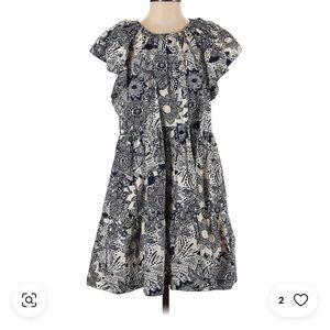 Marie Oliver navy and white sundress